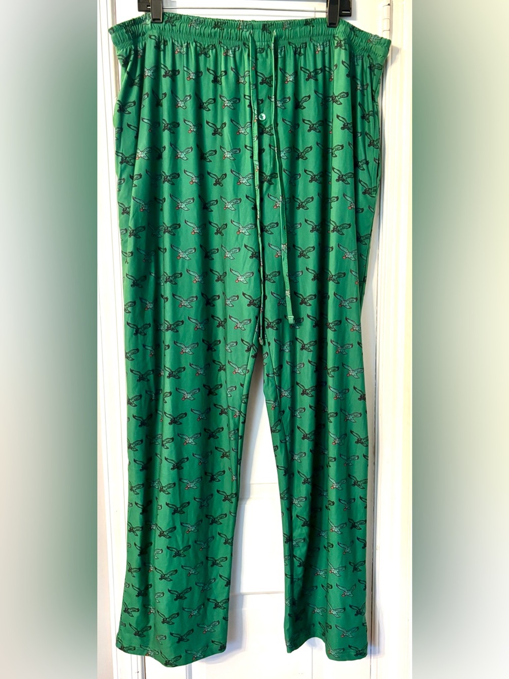 Men’s NFL Philadelphia Eagles Green Pajama Pants size 2XL NWOT